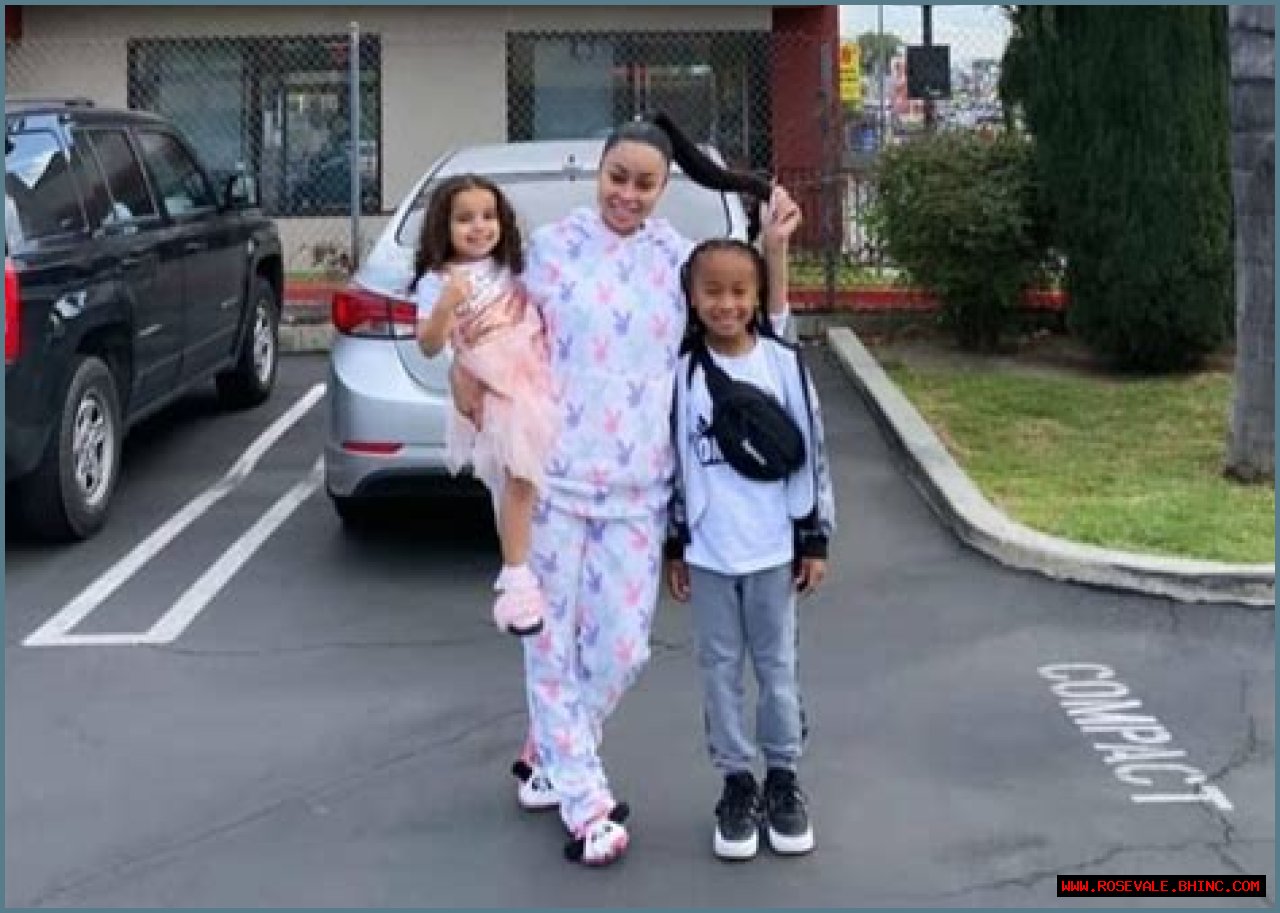 Blac Chyna Shares New Videos Of Herself Dancing With Dream Kardashian And King Cairo