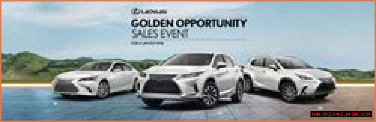 Earnhardt Lexus Features Summer Savings During Lexus Golden Opportunity Sales Event