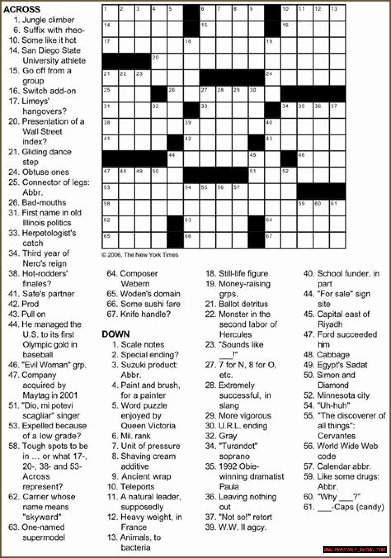 LA Times Percocet, codeine, etc Crossword Clue