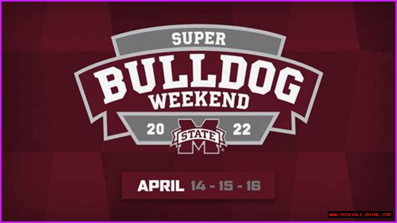 Super Bulldog Weekend: Maroon and White Spring Football Game