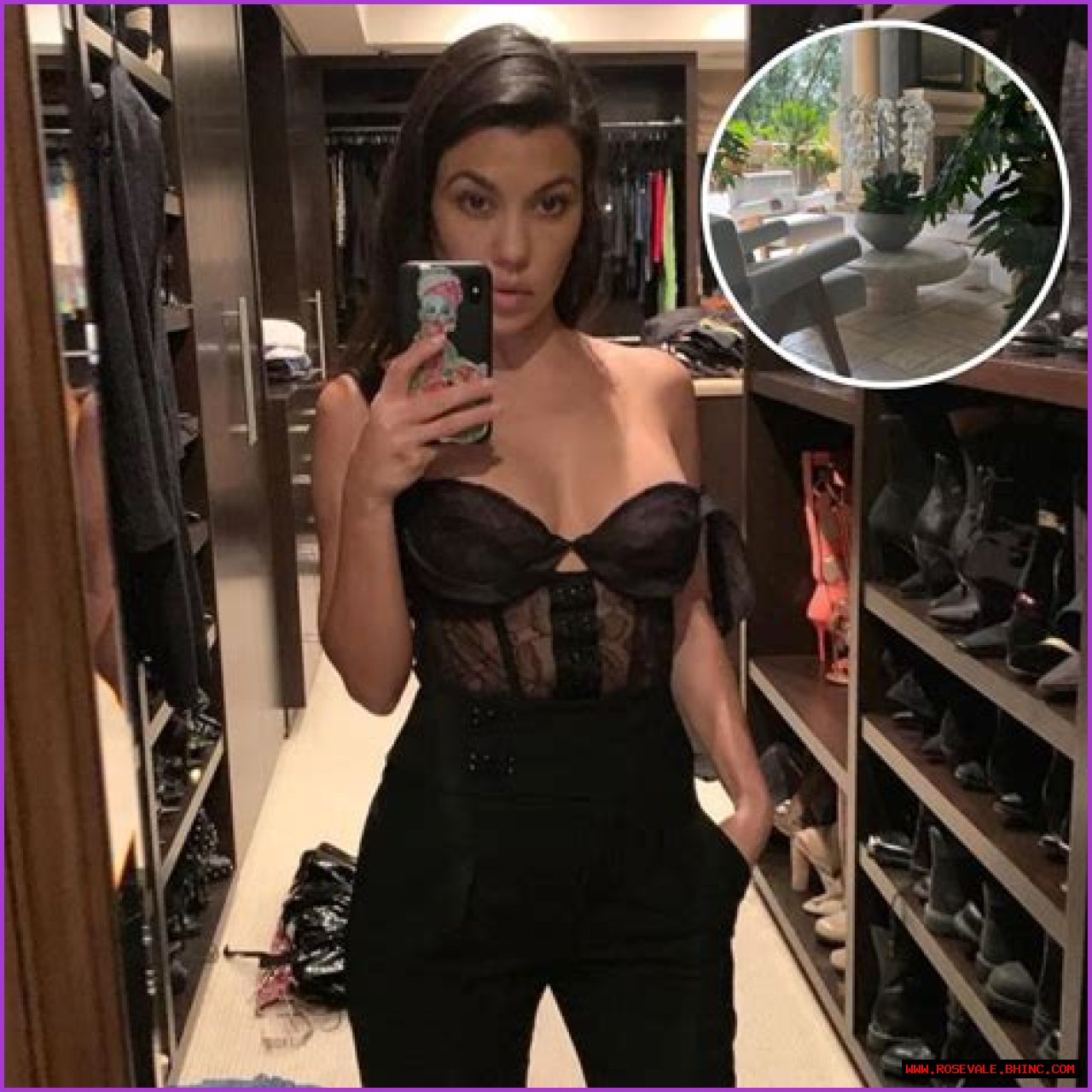Take a Tour of Kourtney Kardashian’s Immaculately Decorated Home and Grounds