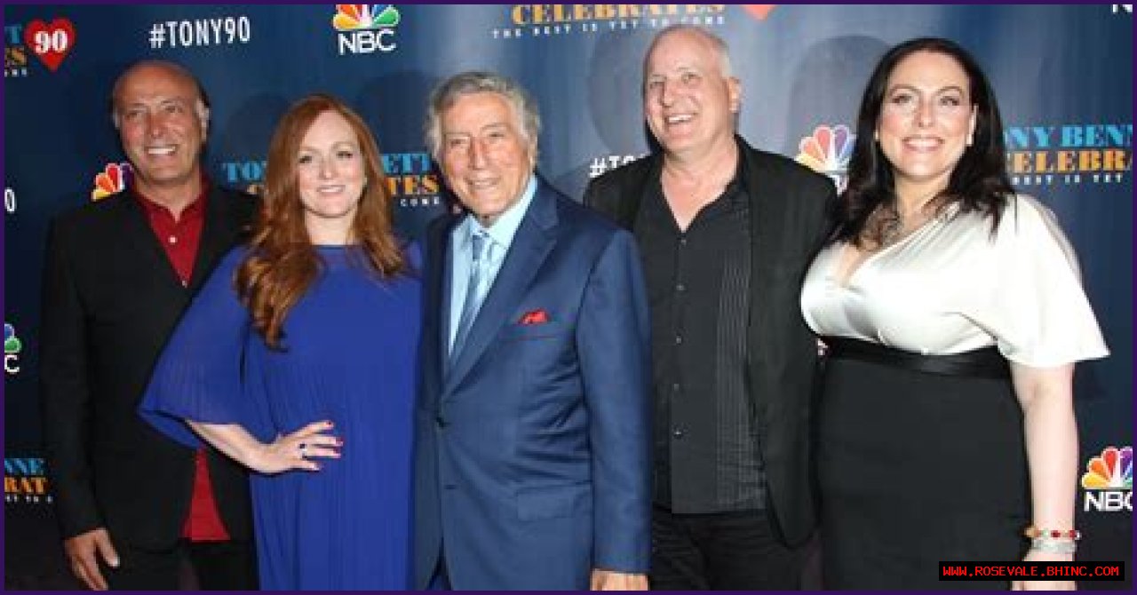 Tony Bennett's Kids Danny, Dae, Joanna and Antonia