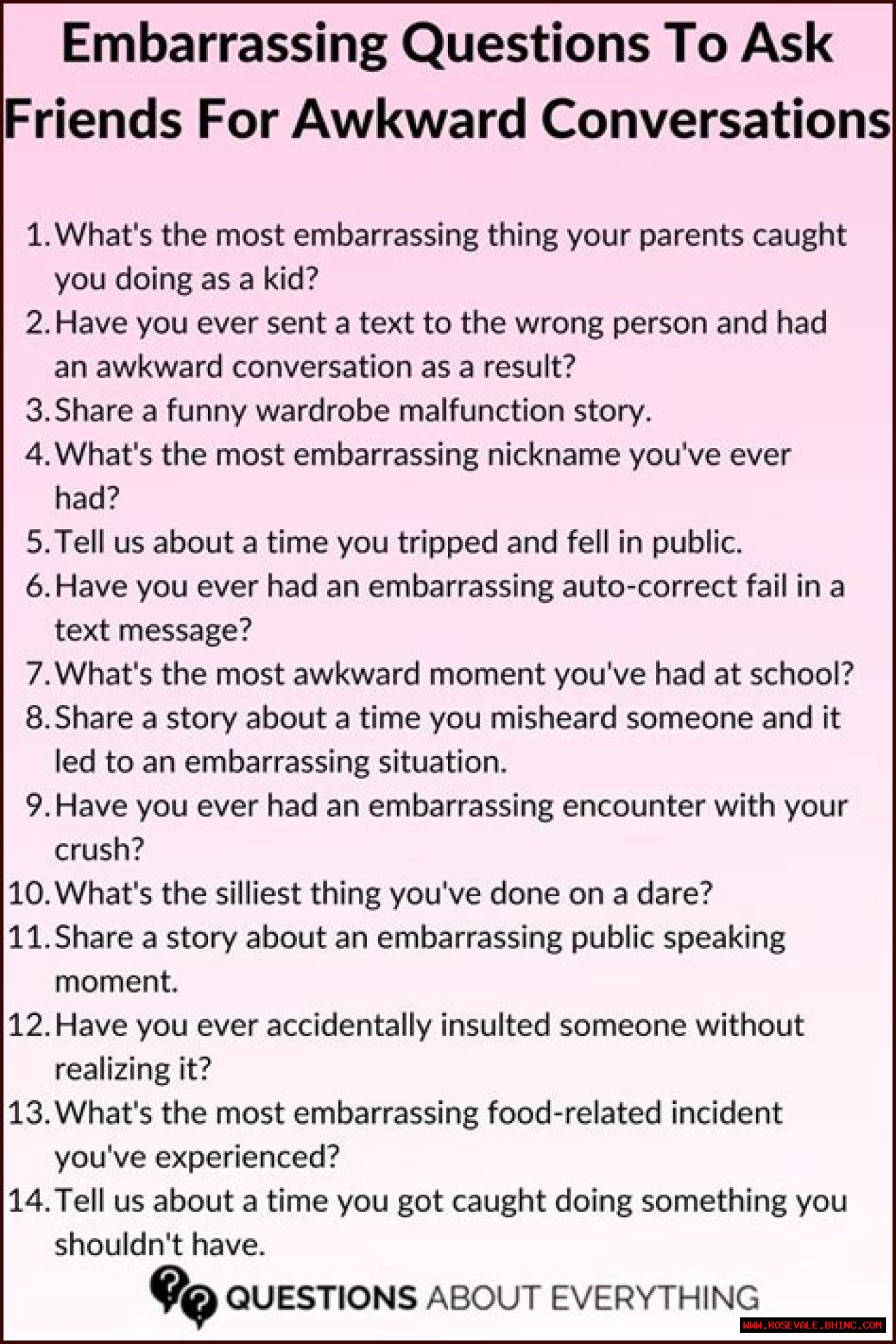 Unraveling The Awkward: Embarrassing Questions To Ask Someone