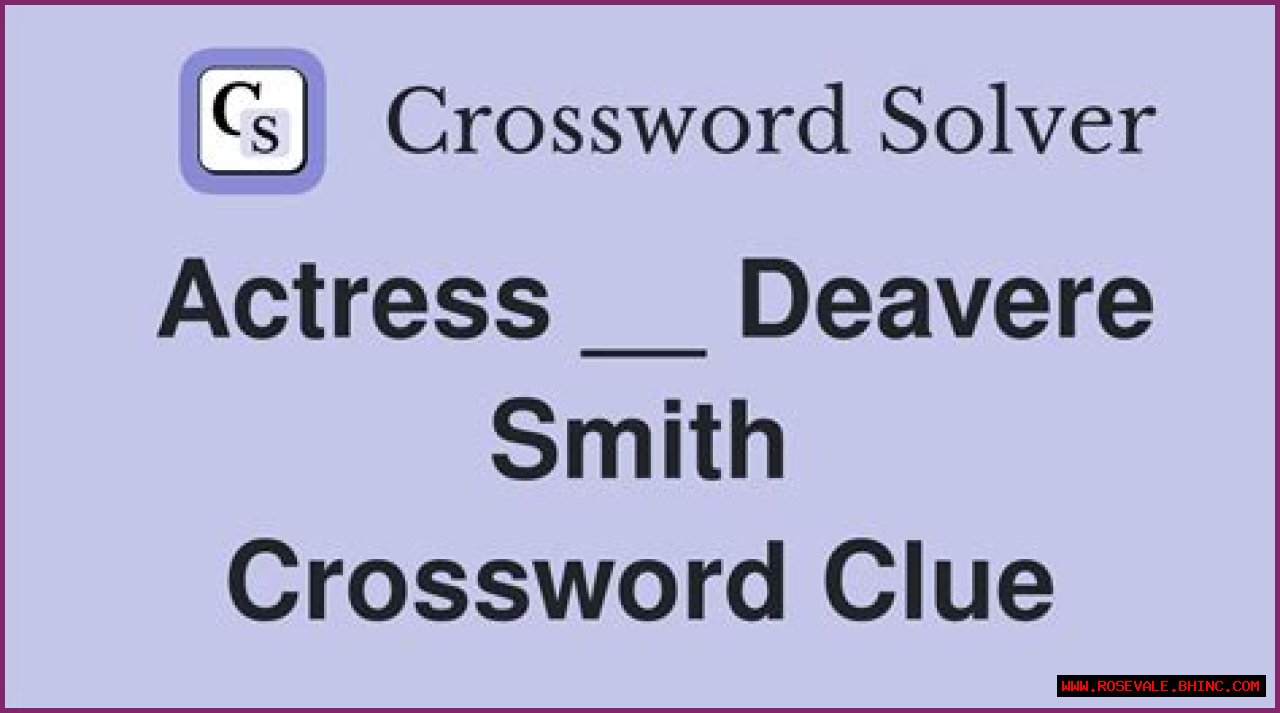 USA Today Empire actress Smith Crossword Clue